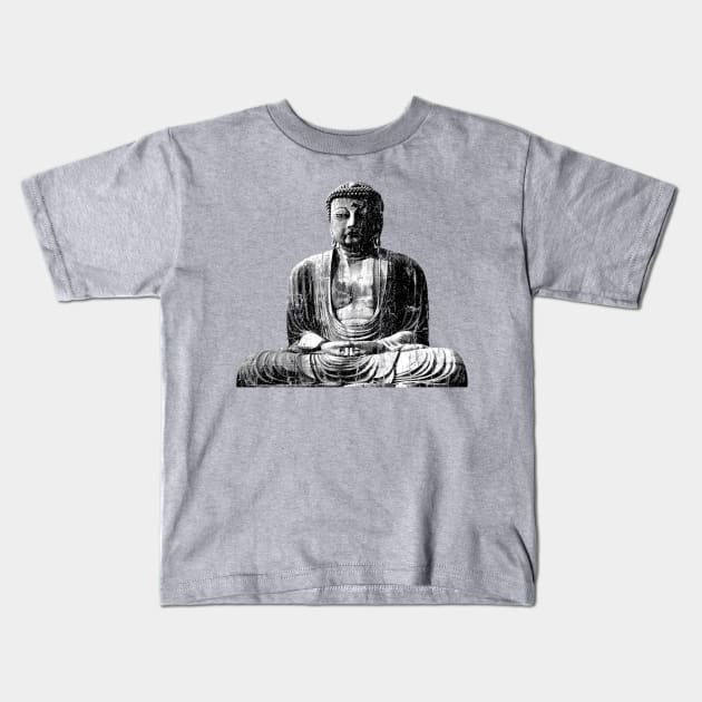 Buddha Kids T-Shirt by deadhippo